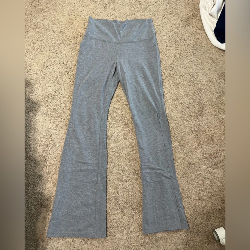 Grey yoga pants L